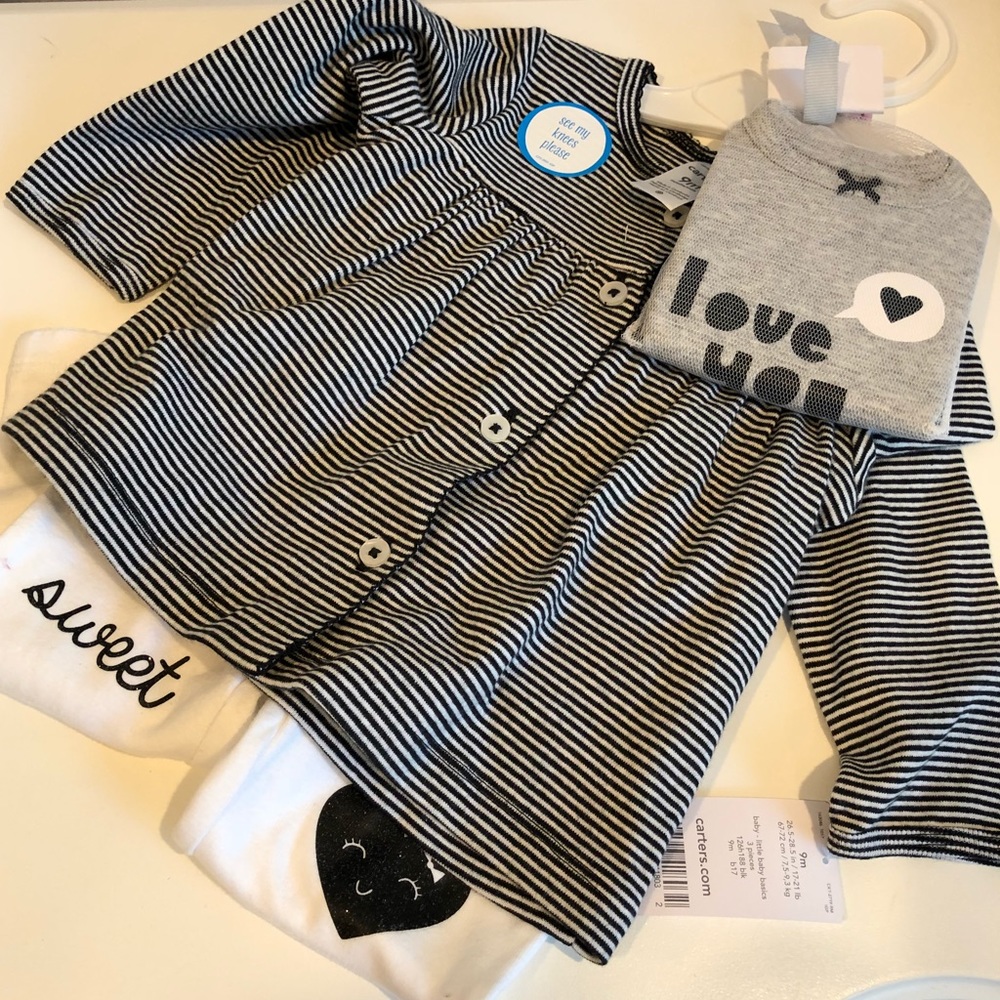 Carters outfit set NWT